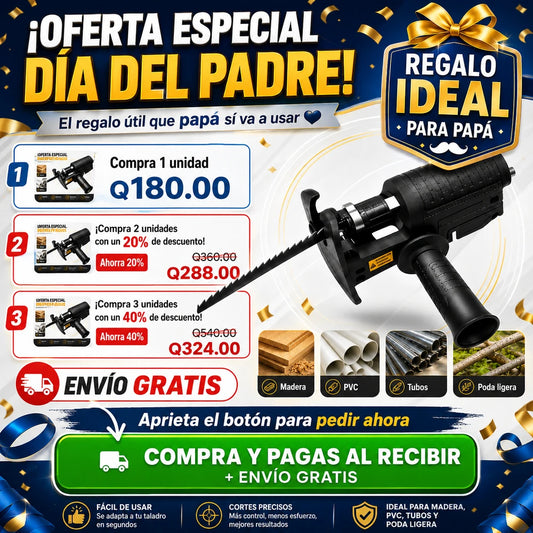 Adaptador Taladro a Sierra Eléctrica