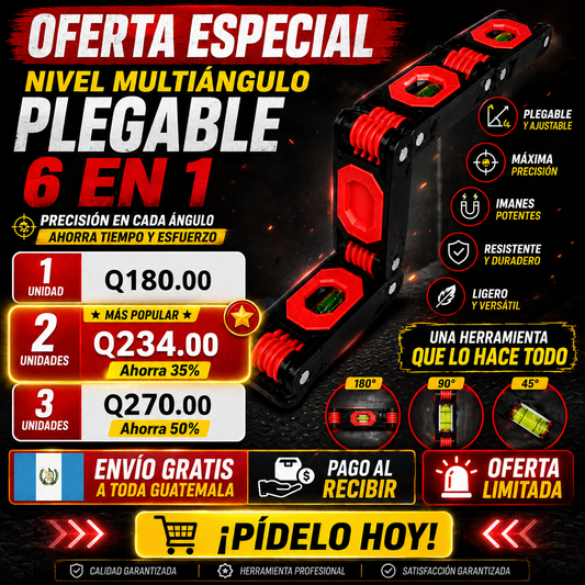 NIVELPRO - Nivel Plegable Multifuncional
