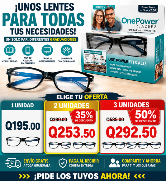 Vista Clara™ - Los lentes que se adaptan a tu vista para leer, usar tu celular y trabajar