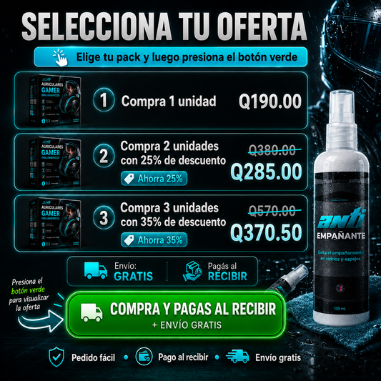 Spray anti vaho para Moto y Auto - Maneja siempre con visión perfecta